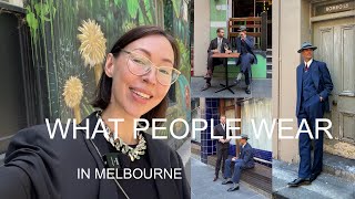 What men wear in Melbourne. Episode #8