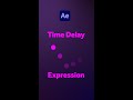 Time delay animations in After Effects