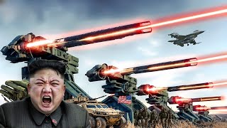 Kim Jong-UN Furious! Deadliest US Laser Weapon Reportedly Shot Down 400 North Korean Fighter Jets