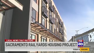 First housing complex at Sacramento Railyards will soon welcome residents