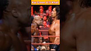 Kai Green V/S The Great Khali full comparison #short #viral #shorts #comparison #wweshort #viral