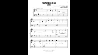 Remember me - Lullaby Piano Cover