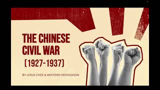 IB History of Americas Project -- The Chinese Civil War