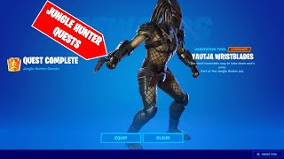 Spend 30s within 10m of a player as Predator | Fortnite Jungle Hunter Quests