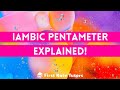 Iambic Pentameter Explained In 60 Seconds! | GCSE English Literature Techniques Made Easy! #Shorts