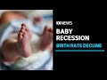 Australia's birth rate plummets to lowest level since 2006 | ABC News