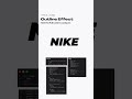 Parallax Outline Effect - Nike Example || #animation #css #coding #developer