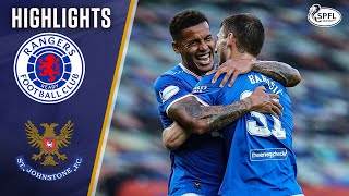Rangers 3-0 St Johnstone | Rangers Move to the Top of the League with a Win | Scottish Premiership