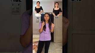 I tried identical tops from MYNTRA Vs MEESHO |Devanshi kalra #meesho #myntra