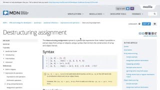 Javascript (ES6) Destructuring - Object Literal Basics