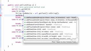 Android Developing Applications Tutorial 90 WebView navigation methods