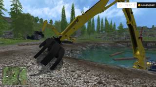 Farming Simulator 15 PC Mod Showcase: Backhoes
