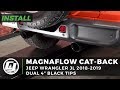 Jeep JL Wrangler Install: MagnaFlow Black 2-1/2