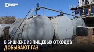 Вовсе не мусор! В Бишкеке из пищевых отходов добывают газ