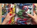 6 minutes satisfying with unboxing superhero avengers set 16 pieces asmr spiderman 2 hulk $100