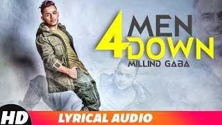 4 Men Down (Audio Lyrical) | Millind Gaba | Latest Punjabi Songs 2018 | Speed Records