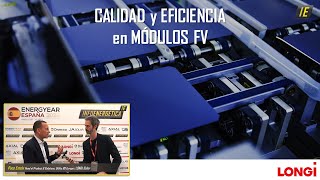 Impacto de la caída del precio de los PANELES FV - Entrevista a LONGi Solar