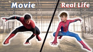 Spider-Man Stunts In Real Life **11 year-old stuntman**