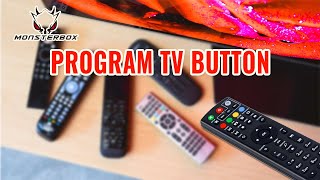 How to Program TV Buttons on MonsterBox Remote?