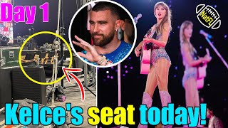 The 4 most VIP seats will be for Travis Kelce when he attends the Eras Tour today