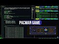 ASMR Programming - Coding Pacman arcade game in Python - No Talking