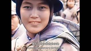 1938年国军抗战女兵出征前的最后影像