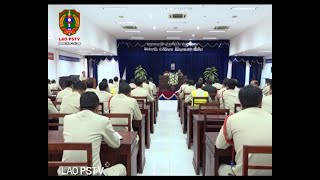 ຂ່າວ ປກສ LaoPSTV News: ພະແນກຕຳຫຼວດຈະລາຈອນ ປກສ ນ/ວ ຜ່ານແຜນປ້ອງກັນການເລືອກຕັ້ງ