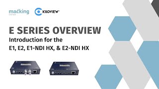 Kiloview E Series Encoders (E1, E2) Intro + RTMP Live-Stream Setup | EP 1 | Macking Domain Malaysia