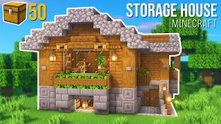 Minecraft : How to Build a Storage House