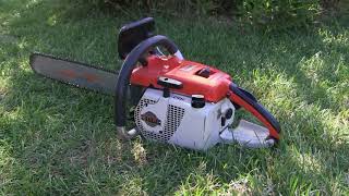 Stihl 031AV Pure Vintage Chainsaw Sound