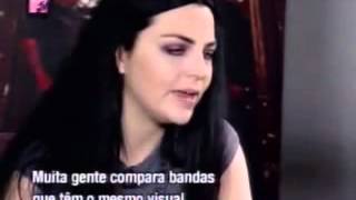 Amy Lee talks about Nightwish and Tarja Turunen