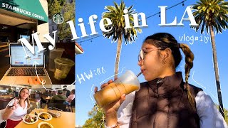 【VLOG in LA】ロサンゼルス留学生の1日（試験期間ver.）／アメリカ留学