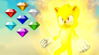 SONIC MOVIE ADVENTURE *How to Find ALL Chaos Emeralds* NEW LOCATIONS! Roblox