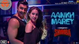 SIMBA/Akha Maare Ladki (Full Song) - Mika Singh