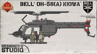 Bell® OH-58(A) Kiowa™ - Custom Lego - In The Designer’s Studio