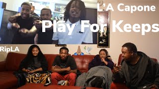 DAD Reacts To L’A Capone - Play For Keeps ft RondoNumbaNine | Official Music Video |