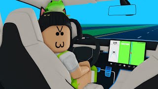 LOKIS VIAGEM DE CARRO NA ESTRADA | Roblox - Self-Driving Simulator