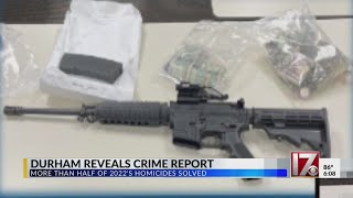 Durham officials reveal crime report