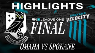 11.17.24 | Union Omaha vs. Spokane Velocity FC - Game Highlights