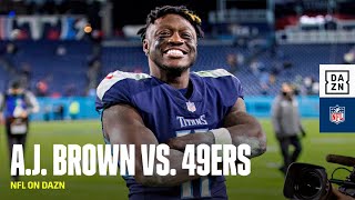 A.J. Brown's Brilliant Performance vs. The 49ers