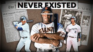 I Removed Every Cheater From MLB History...