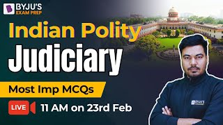 Indian Polity Judiciary | Indian Constitution Judiciary | Indian Polity MCQs |Indian Polity in Hindi