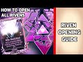 Riven Challenges - How to open ALL Rivens - Beginners Warframe guide