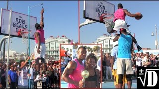 DOPE Highlights From VBL Ron Beals Day! Reemix & Staples Dunk Contest!