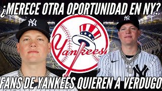 ¿ALEX VERDUGO MERECE OTRA CHANCE EN YANKEES? FANS PIDEN SU REGRESO