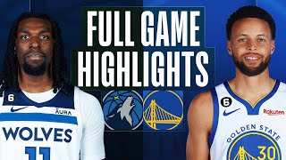 TIMBERWOLVES at WARRIORS| FULL GAME HIGHLIGHTS | March 26, 2023