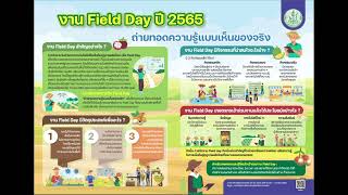 ห้ามพลาด งาน Field Day ปี 2565 ถ่ายทอดความรู้แบบเห็นของจริง