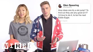 U.S. Olympic & Paralympic Athletes Answer Olympics Questions From Twitter | Tech Support | WIRED