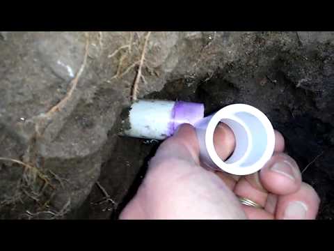 How to repair a water line PVC to copper How to repair a water line PVC to copper