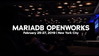 Get ready for MariaDB OpenWorks 2019